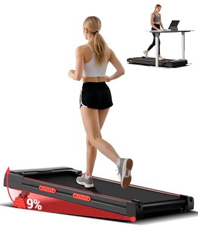 Walking Pad mit Steigung 1-10KM/H, Laufband...