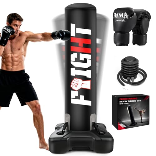 NZQXJXZ 175cm Freistehender Boxsack...