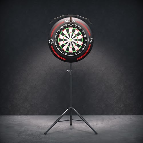 SOLLA Dartboard Stand, Ständer für...