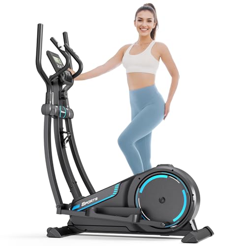 THERUN Crosstrainer für zuhause, Ultraleise...