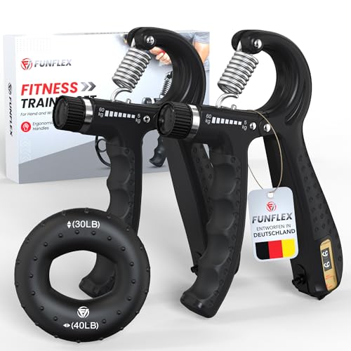 FUNFLEX Handtrainer Fingertrainer, Griffkraft...