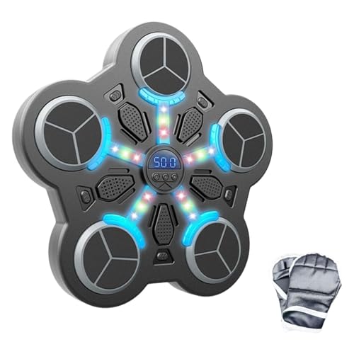 Music Boxing Machine für Kinder - LED Licht...