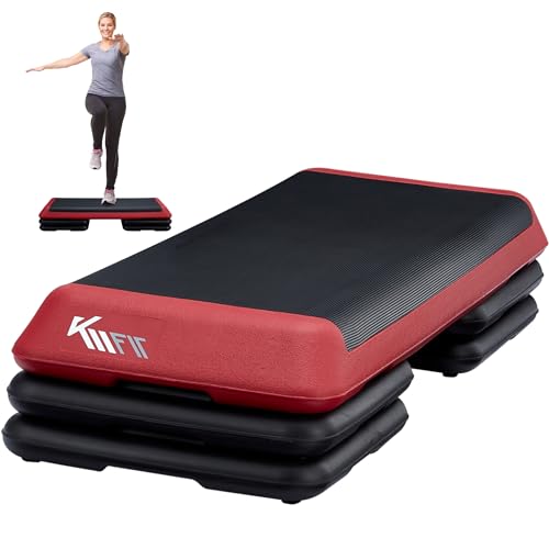 KM-Fit Fitness Stepper | Steppbrett Aerobic...