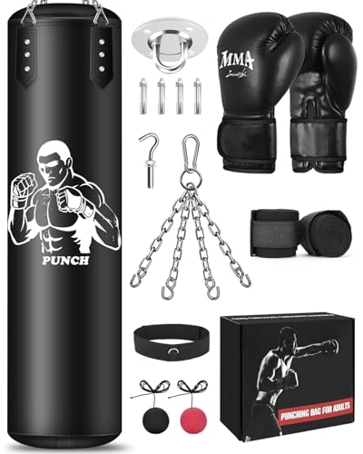 NZQXJXZ Boxsack Hängend Set, 120cm/4ft...