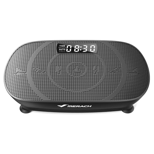 MERACH Vibrationsplatte, Leise und Kompakte...