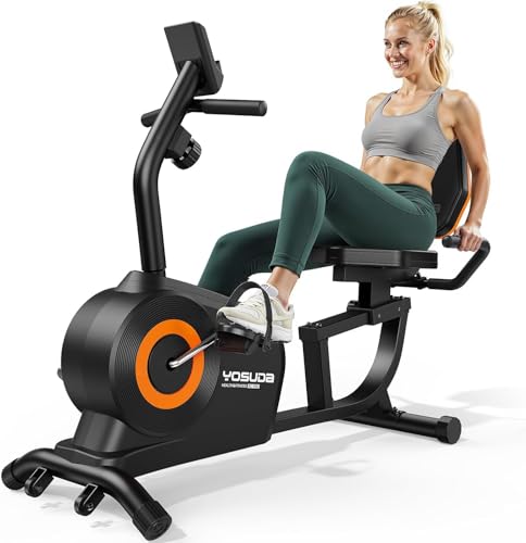 YOSUDA Liegeergometer für Zuhause – 16...