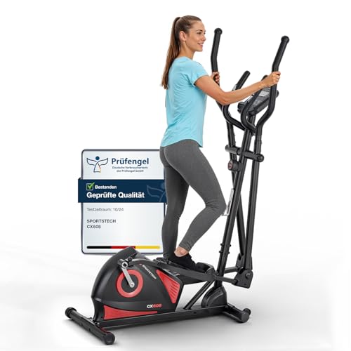Sportstech Crosstrainer für Zuhause, extrem...