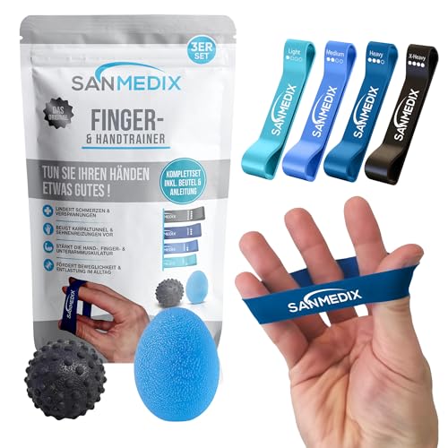 Sanmedix Handtrainer Fingertrainer Set...