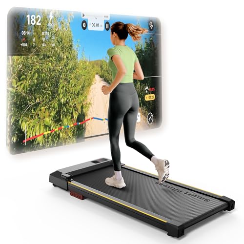 UREVO Smart Walking Pad, Kompaktes Leises...