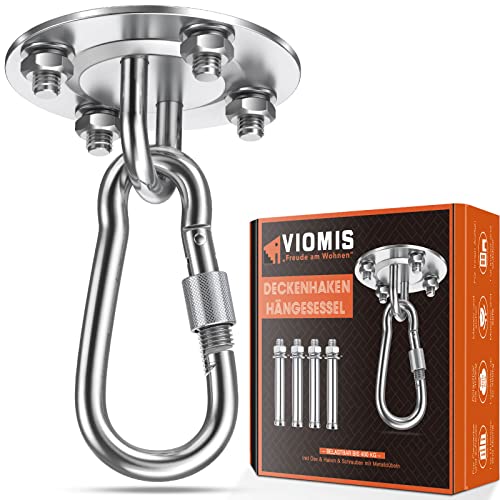 Viomis Deckenhaken Hängesessel Premium...