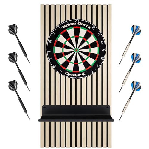 HOME LOVE® Dartscheibe Steeldart mit Dart...