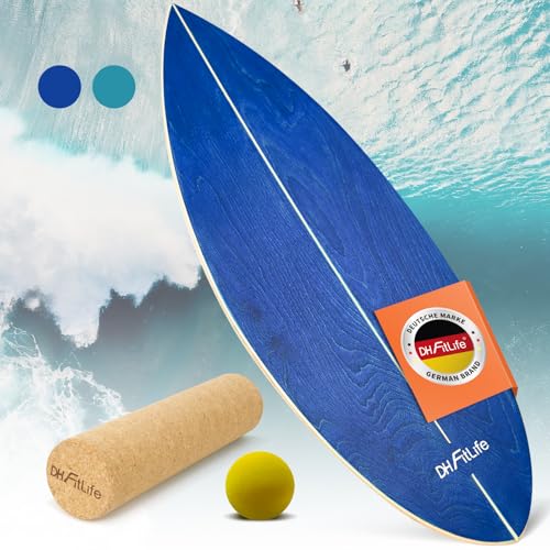 DH FitLife Surfin Balance Board aus Echtholz...