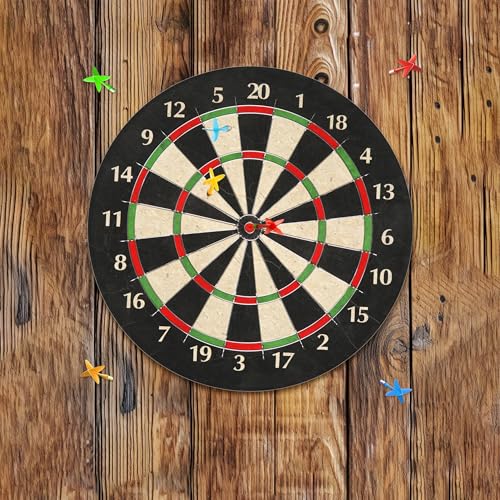 KEAGAN Holzmaserung Dartscheibe Wandschutz...