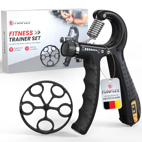 FUNFLEX Handtrainer Fingertrainer, Griffkraft...