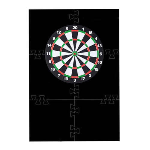 Produktbild von KOTO Dartscheiben Surround Schwarz - Hochwertiger Dart Surround Für Alle Dartscheiben - Dart