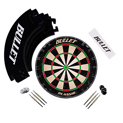 BULLET-Darts Sisal Dartscheibe Steeldart...